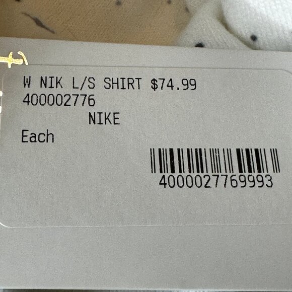 NWT P.J. SALVAGE Crewneck Long Sleeve Pajama Lounge Top Ivory & Gray Sta… - Picture 8 of 15